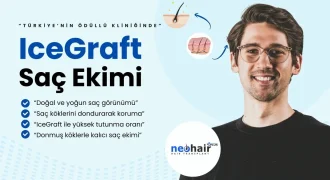 IceGraft saç ekimi, köklerin özel solüsyonlarda korunarak daha güçlü ve sağlıklı çıkmasını sağlayan yenilikçi bir yöntemdir. Doğal yoğunlukta saç ekimi sunar.