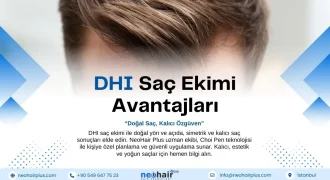 DHI saç ekimi ile doğal, yoğun ve kalıcı saçlara sahip olun. Minimal iyileşme süresi, simetrik saç çizgisi ve güvenli uygulama avantajlarını keşfedin.
