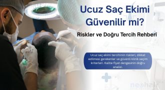 Ucuz saç ekimi tercihinin riskleri, dikkat edilmesi gerekenler ve güvenli klinik seçim kriterleri. Kalite-fiyat dengesinin doğru analizi.