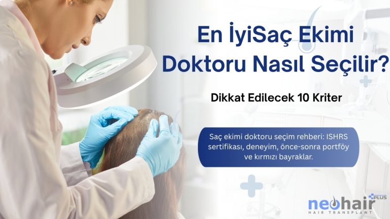 Saç ekimi doktoru seçim kriterleri ve dikkat edilecekler.
