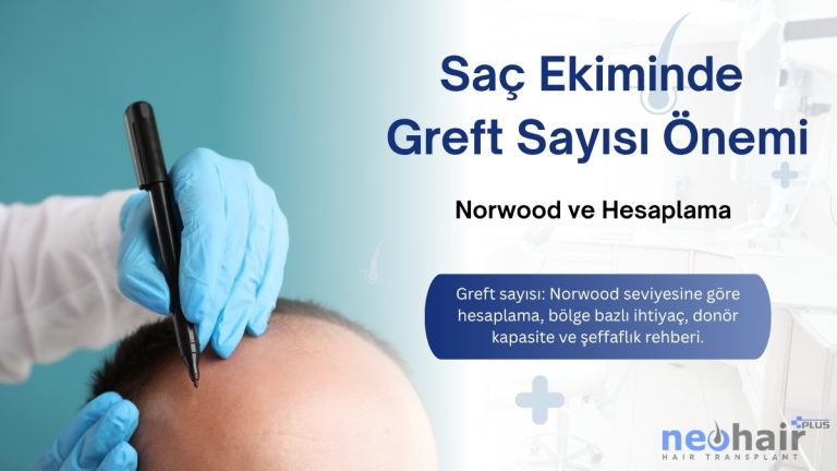 Greft sayısı: Norwood seviyesine göre hesaplama, bölge bazlı ihtiyaç, donör kapasite ve şeffaflık rehberi.